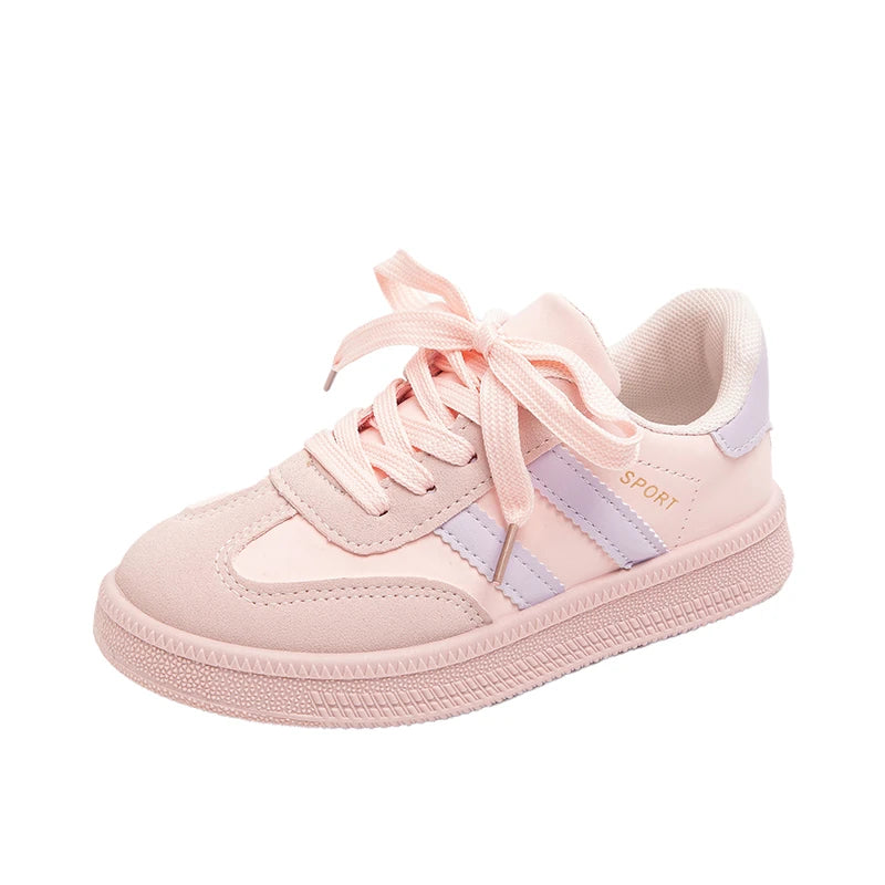 Children's Board Shoes Boys Sneakers 3-18 Years Old Khaki Boys Girls Single Shoes Four Seasons Non-slip Kids De Training Shoes