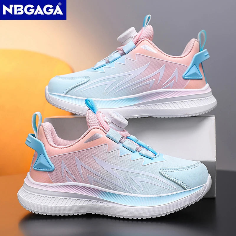 Childrens Sports Shoes New Breathable Comfortable Boys' Training Sneakers Lightweight Kids Girl Outdoor Leisure Walking Footwear