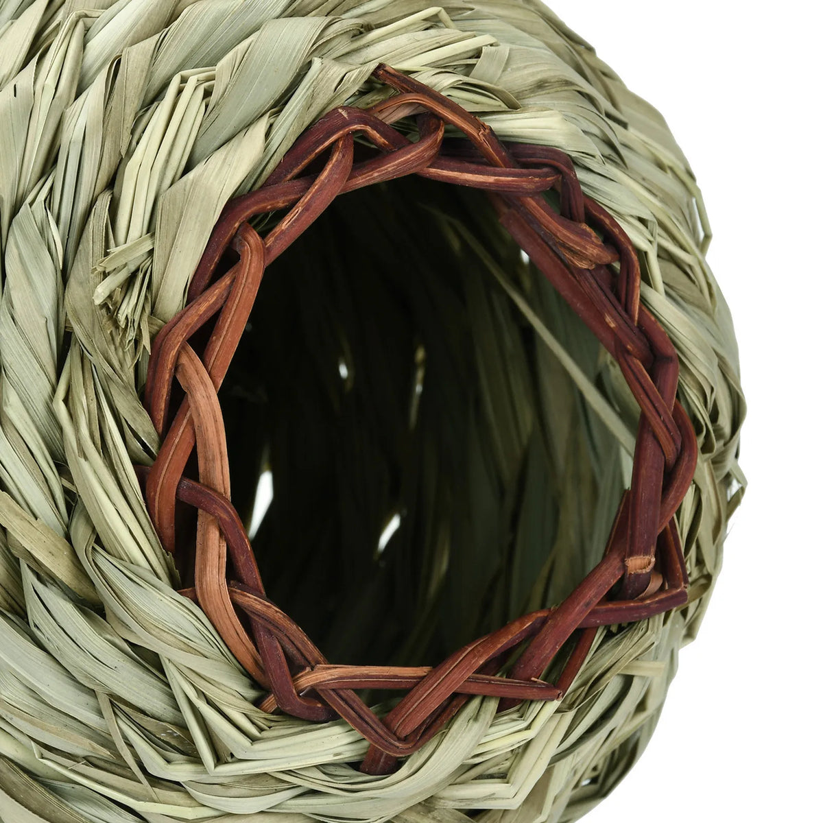 Pet Hanging bed Birds Nest Outdoor Hand-weaved Decorative Bird House Bird Cage Shelter For Garden Decoration Pet Bedroom