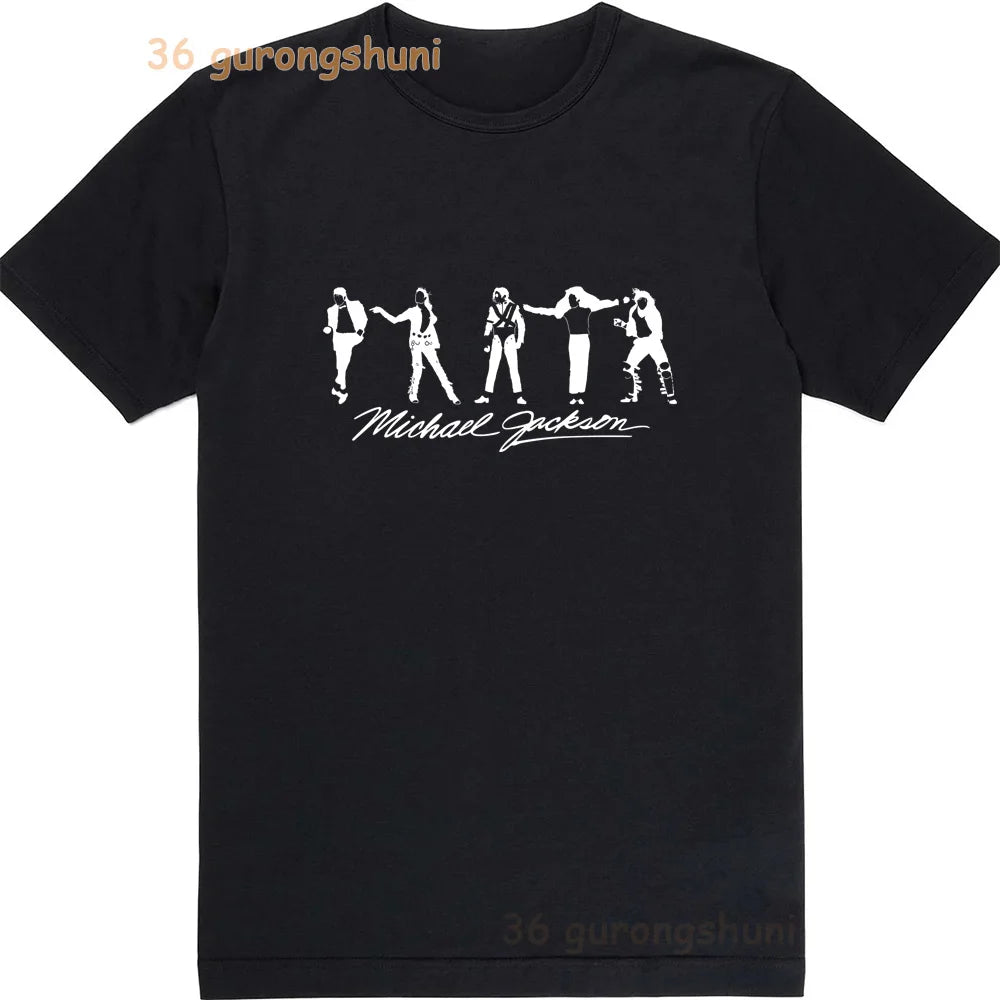 Kids Clothes michael jackson t-shirts black T Shirt For Girls summer Tops Tee Children Short Sleeve Girl BAD Shirts baby tshirt