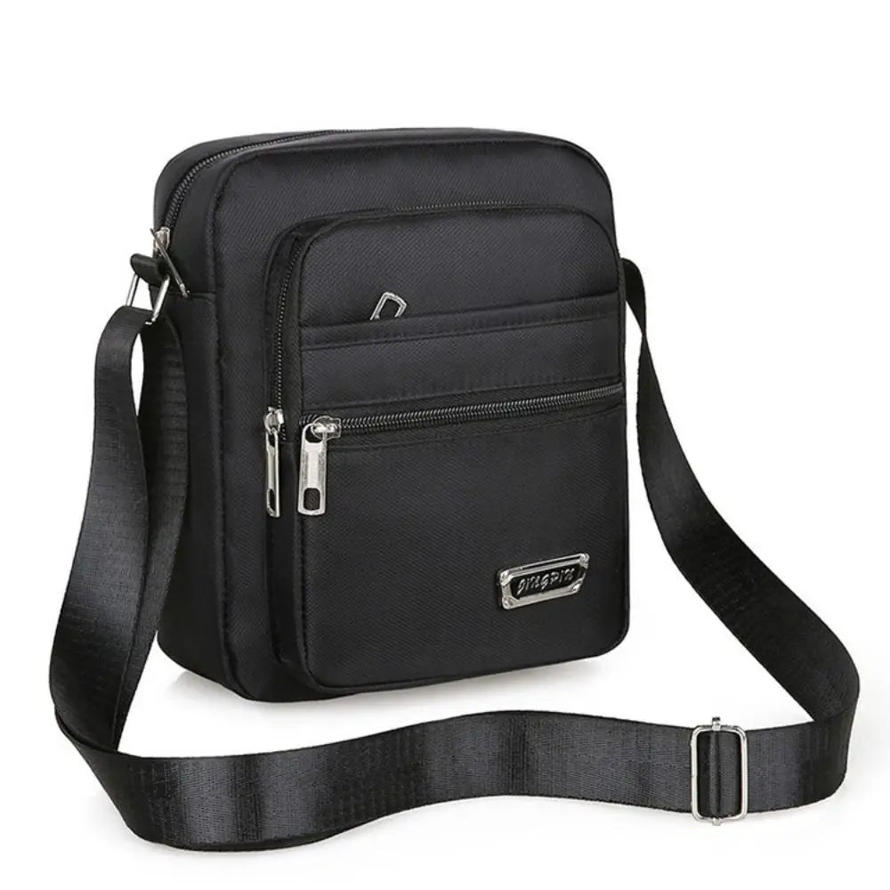 Men Crossbody Bags Male Nylon Shoulder Bags Boy Messenger Bags Man Handbags for Travel Casual Large Satchel Grey