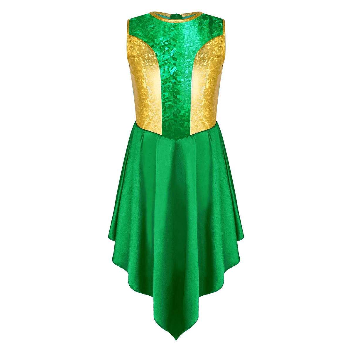Kids Girls Liturgical Praise Dress Lyrical Dance Performance Costumes Children Church Choir Worship Ballroom Dancing
