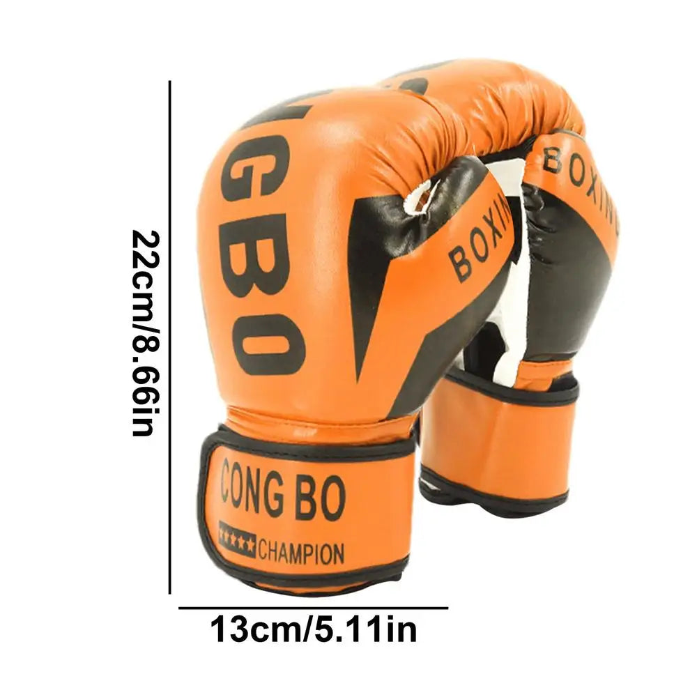 1 Pair Kids Boxing Gloves Children Punching Training Gloves Workout Fighting Exercise Mitts Wrestling Training Fitness Gloves