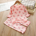 Kids Set Women Pajama Girl Women's Pajamas for Teen Girl Girl's Summer Pajamas Child House Clothing Girls Pyjama Set Loungewear