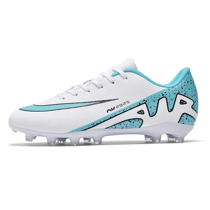 Kid Size 33-47 Long Short Spike Soccer Shoes Football Field Boots Unisex Society Training Match Adult Football Shoes