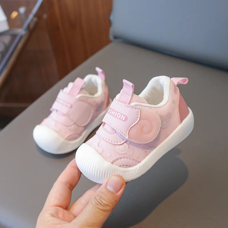 Kids Sneakers Baby Boys Girls Non Slip Spring Autumn 2026 Fashion Children Toddler Walking Shoes Design Cute Sweet Casual Shoes