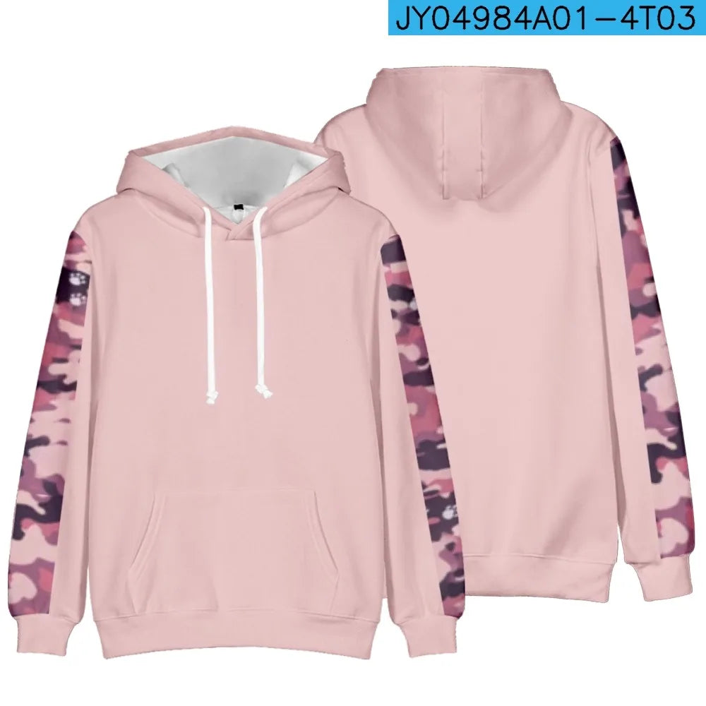 Hoodie Men Anime Creepypasta Hoodies Women Men Sweatshirt Streetwear Y2k Ticci Toby Cosplay Clothes Oversized Hooded Jacket
