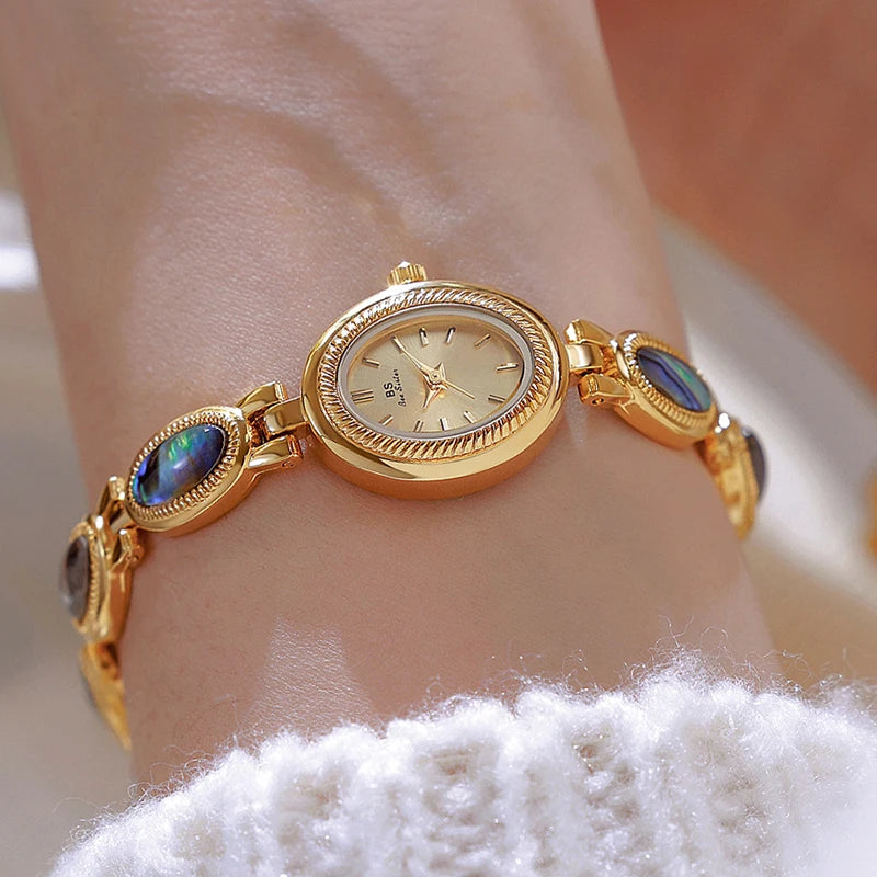 Top Brand Luxury Women Bracelet Watches Unique Design Fashion Elegant Ladies Wrist Watches For Female Clock Quartz Wristwatches