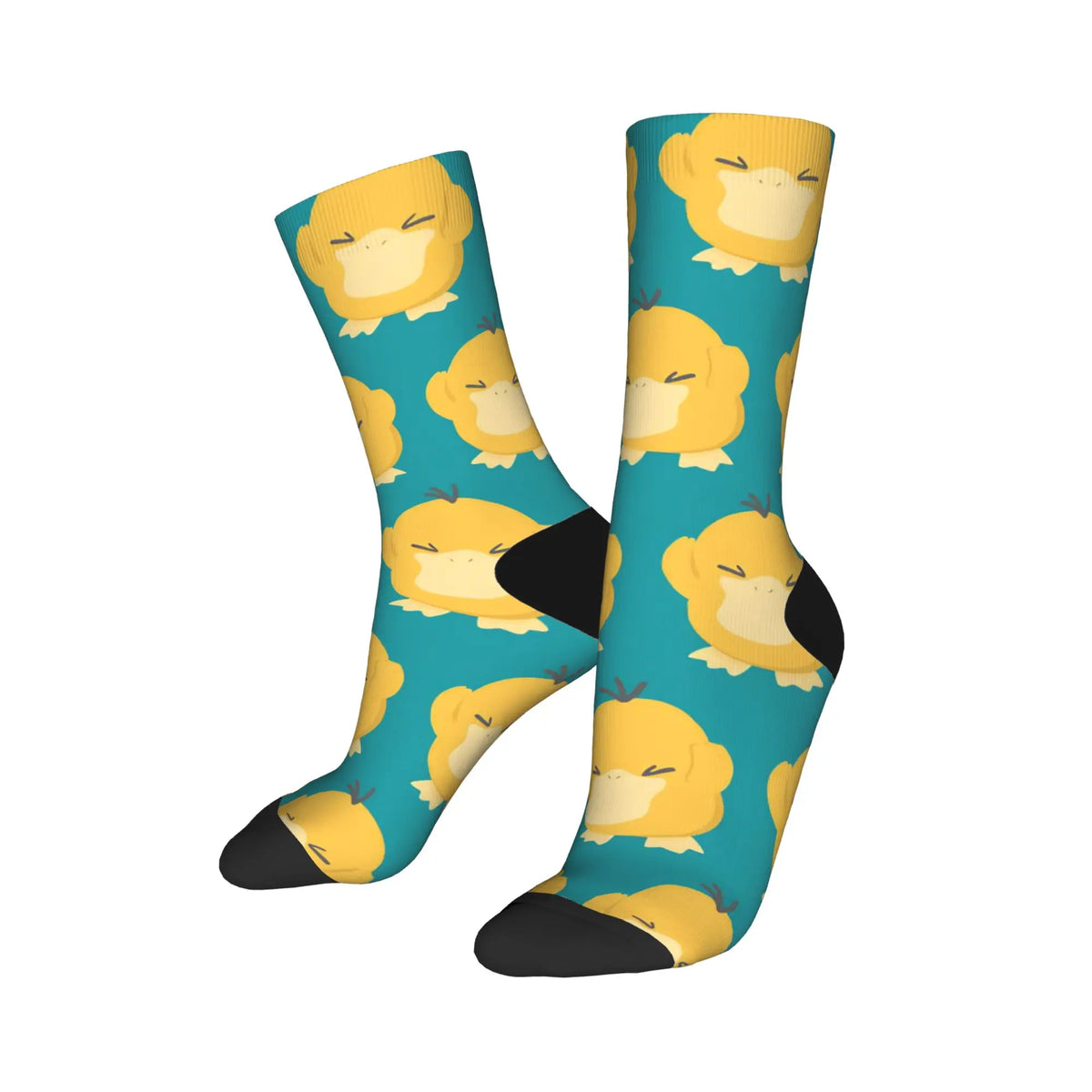 Happy Funny Male Men Socks Harajuku P-Pokemons Bulbasaur Sock Skateboard Women's Stockings Spring Summer Autumn Winter