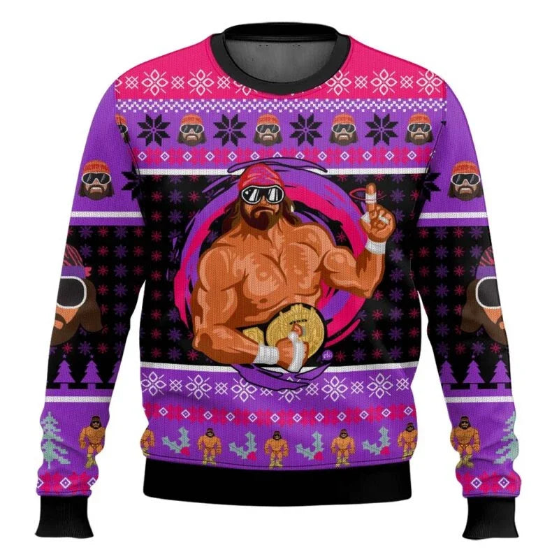 In the crazy kingdom, look forward to unexpected men. Merry Christmas! Men and women, ugly sweaters at outdoor parties 2026