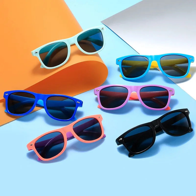 New Children's Color Matching SunglaSSeS For Boys And Girls, Version, UV Resistant BaBy Summer SunShades