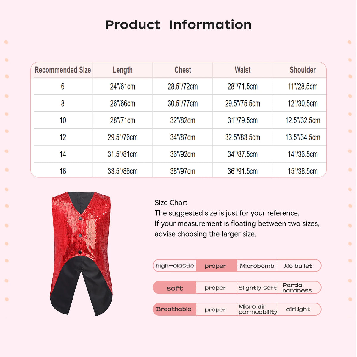 Kids Boys Shiny Sequins Lapel Jacket Coat Blazer Tuxedo Costume Modern Jazz Latin Dance Costume Party Performance Tuxedo Suit