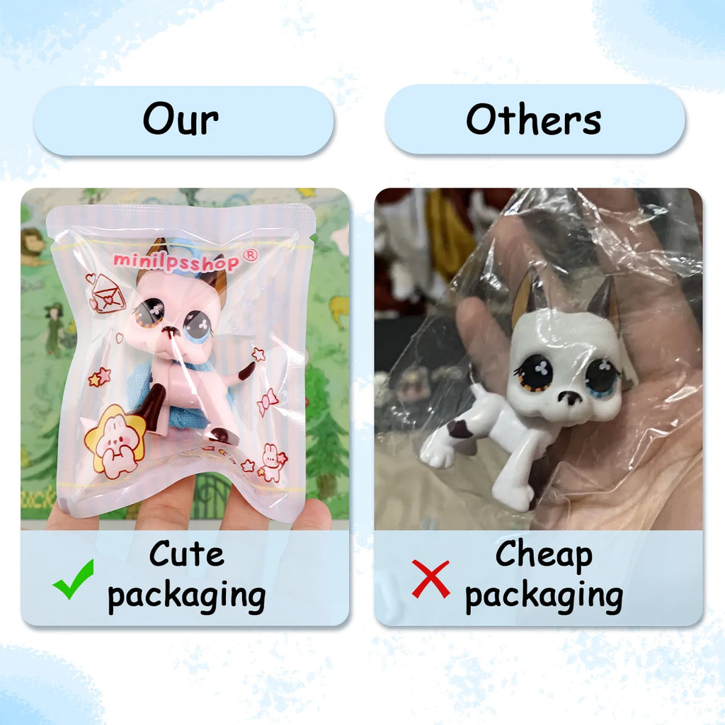 Pet Shop Toys Lovely Pets 5pcs Random and 7pcs Random Accessories Rare