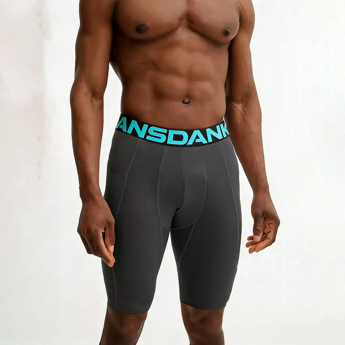 Men Running Shorts Summer Sportswear Skinny Shorts Gym Fitness Male Clothing Training Leggings Tights Sport Short Pants Men