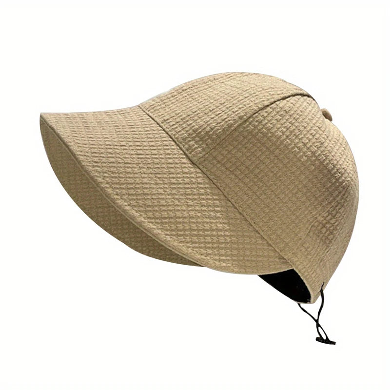 New hat for women spring and autumn sun protection fisherman hat sun hat sun protection duckbill hat adjustable hat