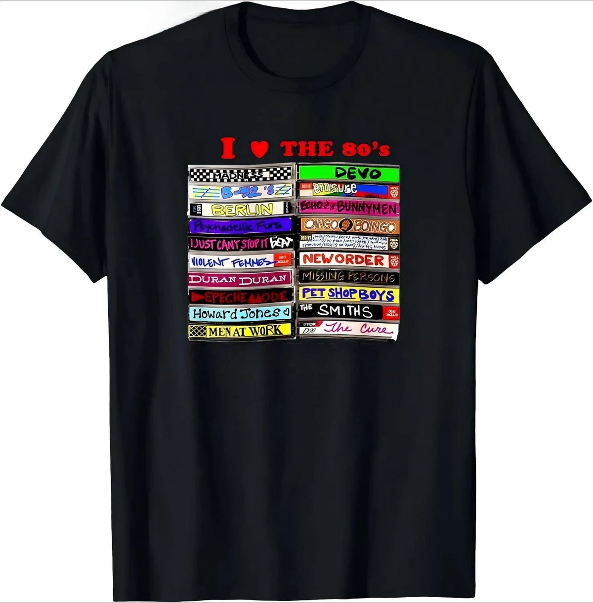 I Love The 80s T Shirts for Boys Party Funny Vintage Brithday T Shirt Best Gift Children Tops & Tees Pure Cotton Casual Tshirts