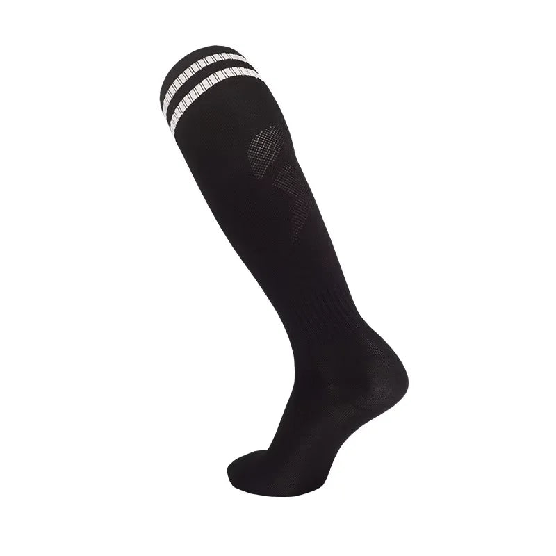 Professional Football Socks for Kids Boys Sports Long Tube Rubber Anti-Slip Man Soccer Thickened Towel Bottom Sweat Absorbing