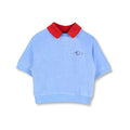 Boys Girls Sweatshirts 26  Kids Summer Short-sleeved T-shirt Breathable and Comfortable Top