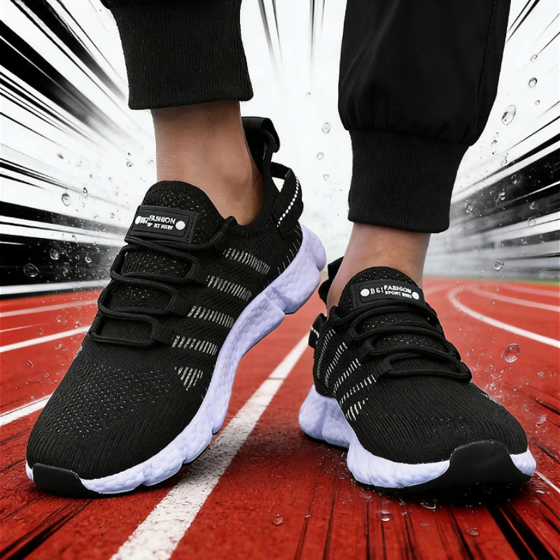 Men's Lightweight Running Shoes Minimalist Sporty Breathable Walking Sneakers  Athletic Jogging Tenis Outdoor Fitness Man Shoes