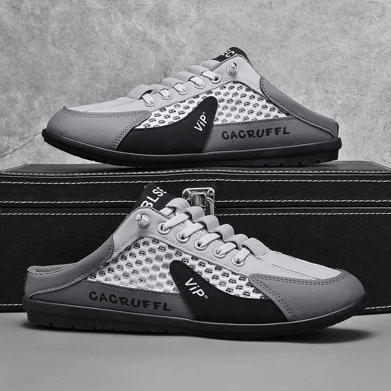 【Sports Shoes】Men's Fashionable and Trendy Non-Slip Wear-Resistant Casual Shoes Men's Walking Shoes