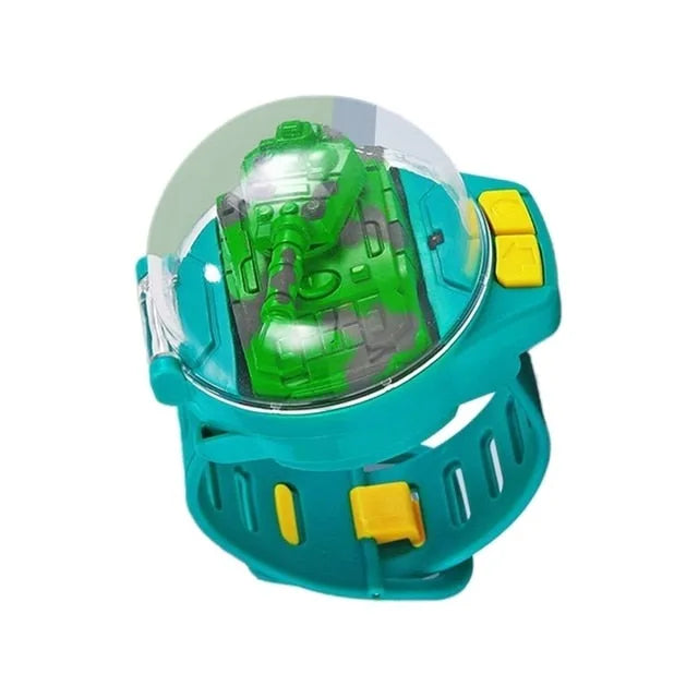 Kids Mini Watch Remote Control Car Toy 2.4Ghz RC Wrist Watch Racing Car USB Rechargeable Cute Mini Car