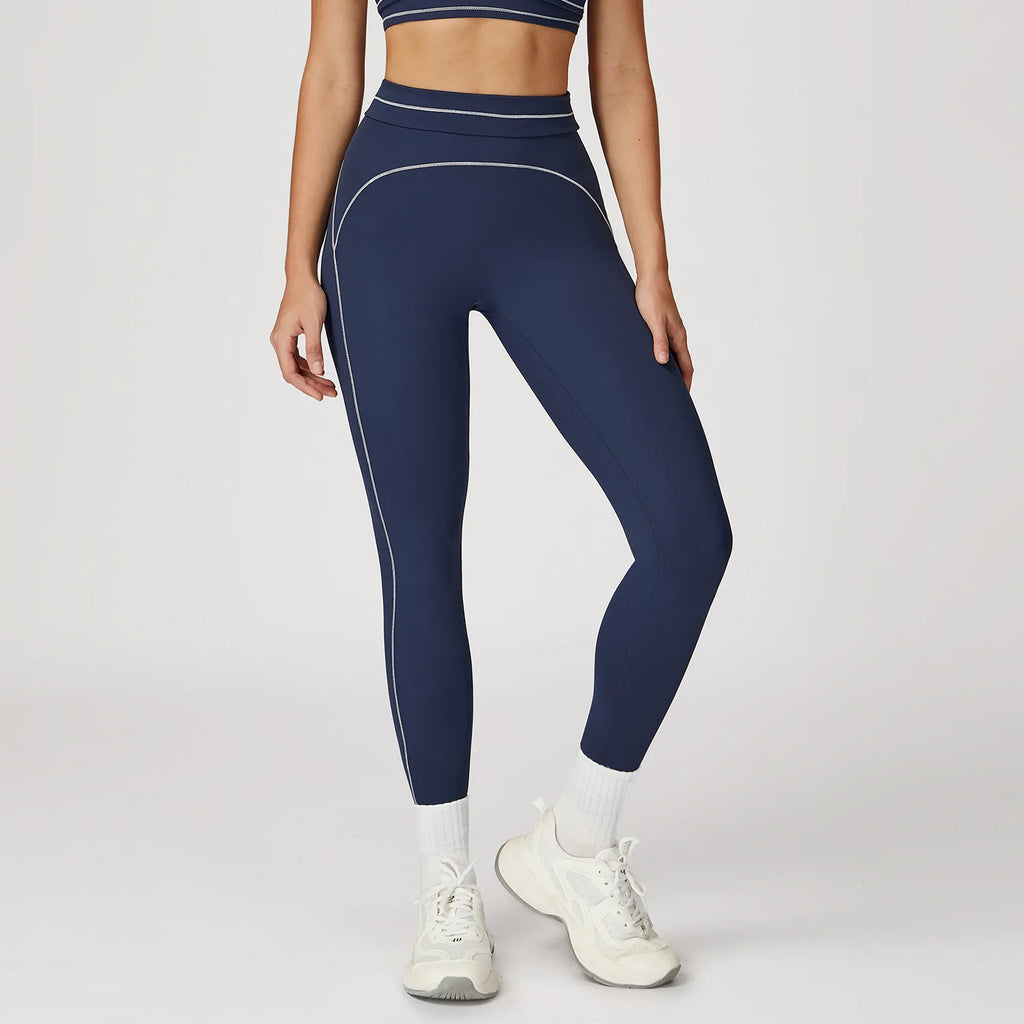 Yoga Leggings Women High Waist Gym Workout Leggings Fitness Yoga Pants Running Cycling Tights Breathable Sports Pants Sportswear