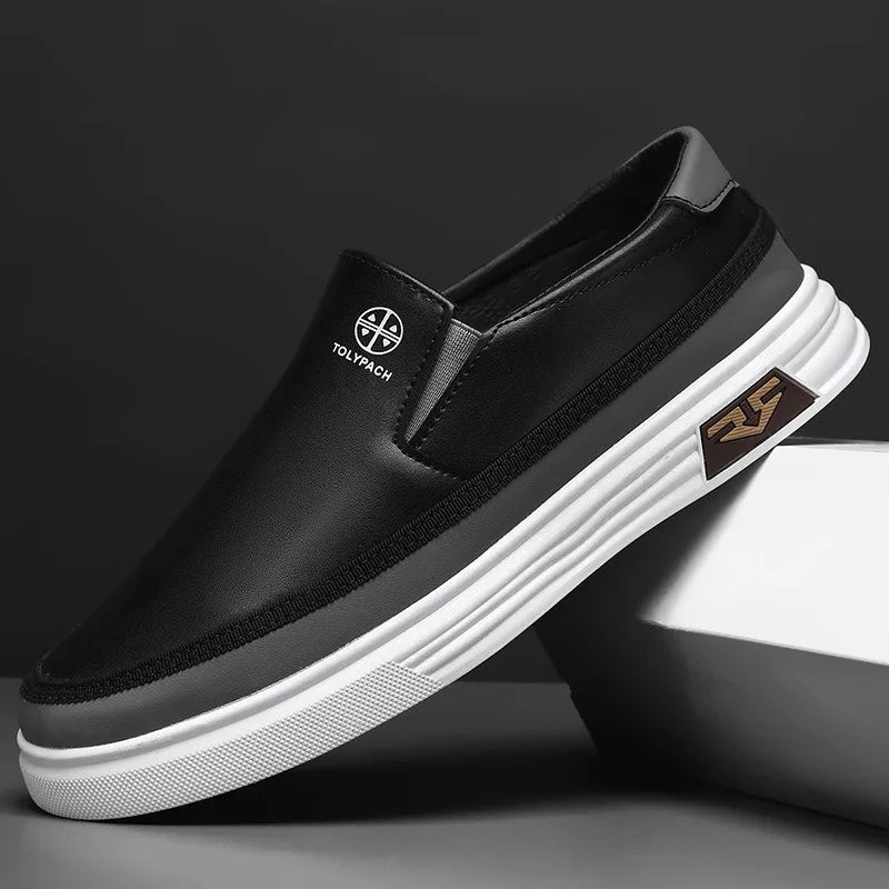 Men's Loafers Fashion Handmade Leather Shoes Luxury Brand Casual Shoe Classics Business Men's Dress Shoes Slip on Driving Shoes
