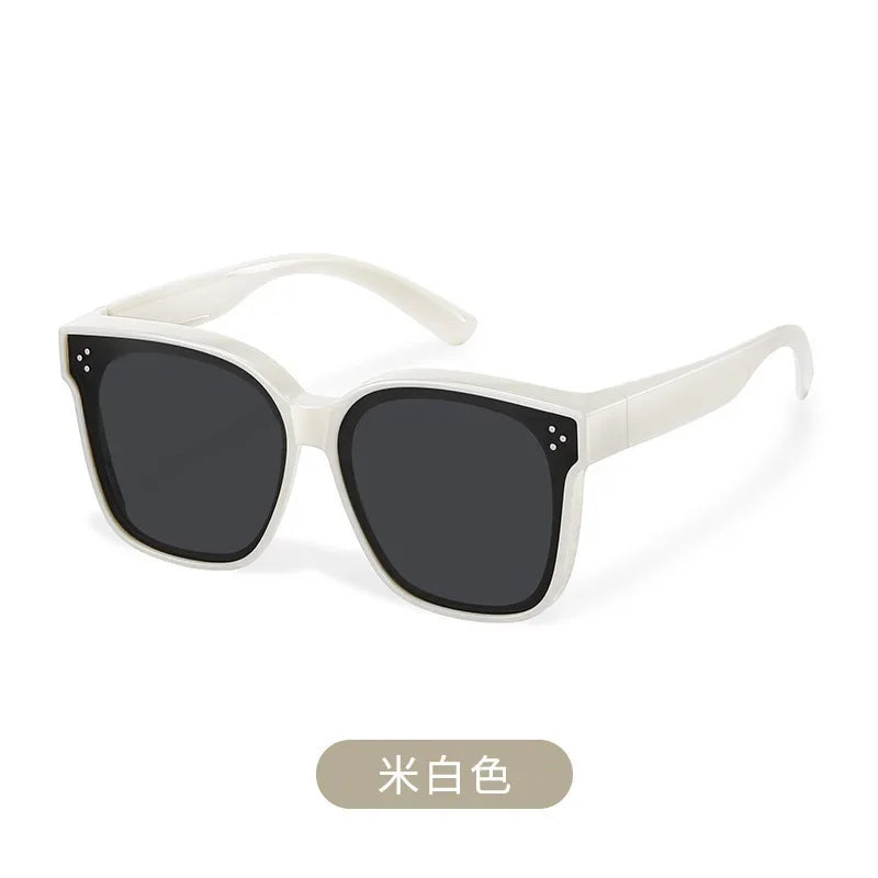 Sunglasses Fit Over Glasses, Polarized 100 percent UV Protection Wrap-around Sunglasses for Women Driving