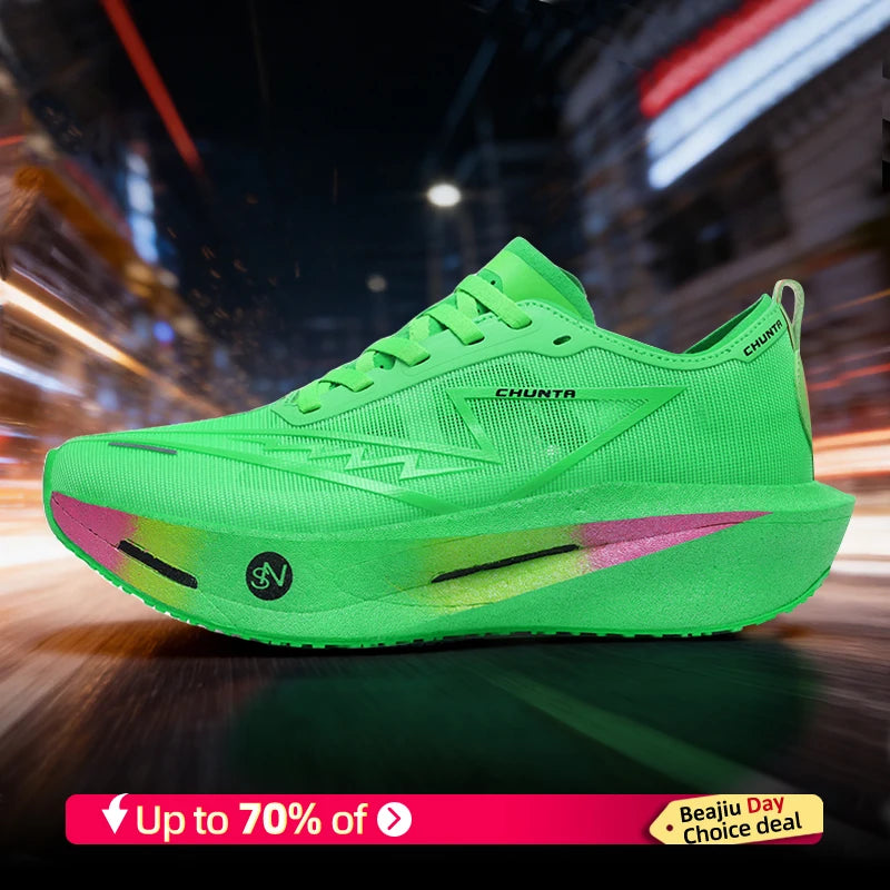 2026Running Shoes Carbon Plate Marathon Speciality  Sports Breathable Lightweight Women's Comfortable Chunta Leisure Sneakers