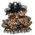 Leopard Clothes For Puppies Clothing For Dog And Cat Small Breed Dress Chihuahua Yorkshire Pet Animal Female Summer Doggie Wear