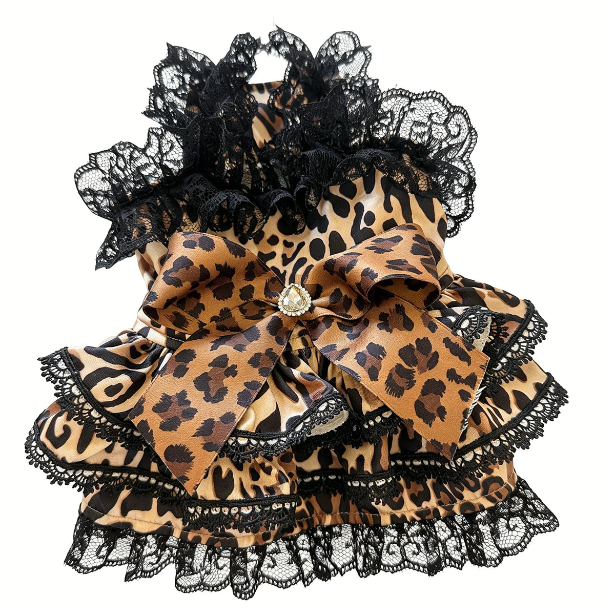 Leopard Clothes For Puppies Clothing For Dog And Cat Small Breed Dress Chihuahua Yorkshire Pet Animal Female Summer Doggie Wear