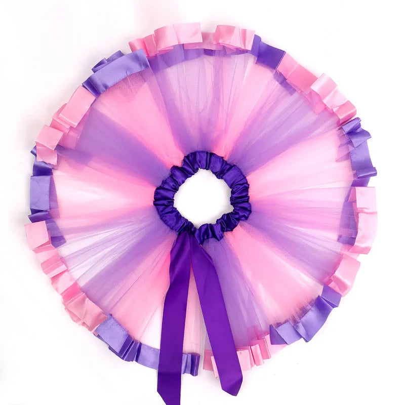 Tutu Skirt Kids Girls Dress Stars Dancewear Pettiskirt Princess Skirts Ballet Fashion Clothing for  Christmas Halloween Festival
