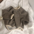 Baby Boys Long Sleeved Sweatshirts Spring Autumn And Winter Toddlers Clothing Children's Fashion Casual Comfortable Striped Tops