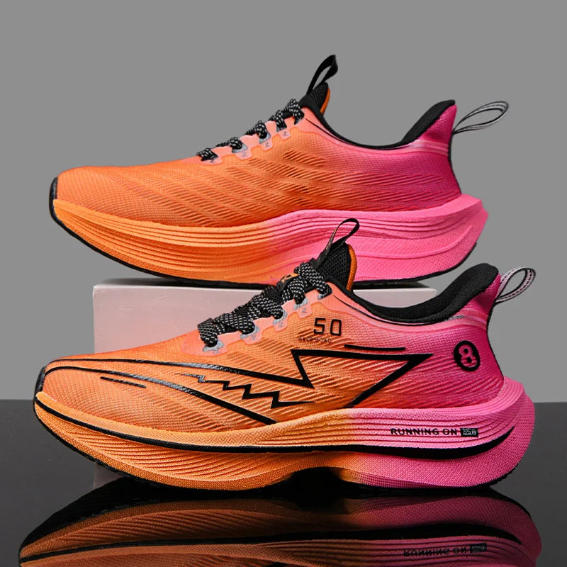 2026 New Men's and Women's Running Shoes Fashion Breathable Leisure Sports Shoes Anti-Slip Cushioning Comfortable Tennis Shoes