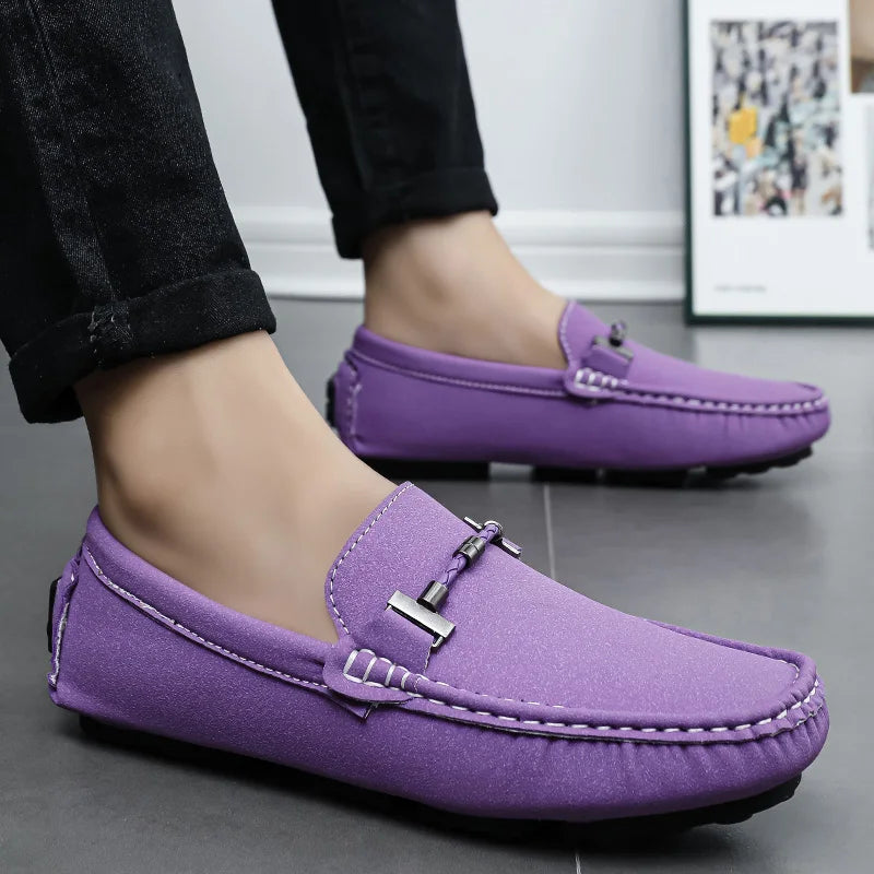 Loafers Men Comfortable Casual Walking Loafer Driving Shoes Flat Man Wedding Office Party Breathable Sneakers Men Shoes Loafers