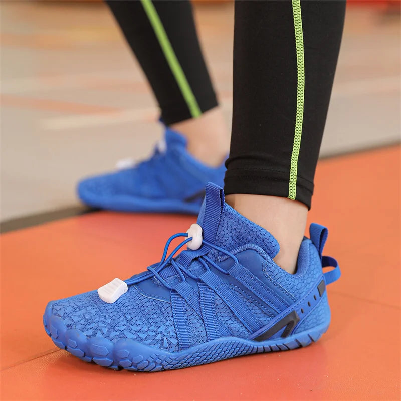Kids Barefoot Shoes Boys Girls Sneakers Naturally Splay Shoes Little Big Kids Breathable Sneakers Tennis Shoes Slip on Shoes