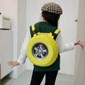 Children's Schoolbag Fashion Tyre Shaped Boys Girls Backpack 3D Cartoon Kindergarten Shoulder Bag Large Capacity Kids Handbag