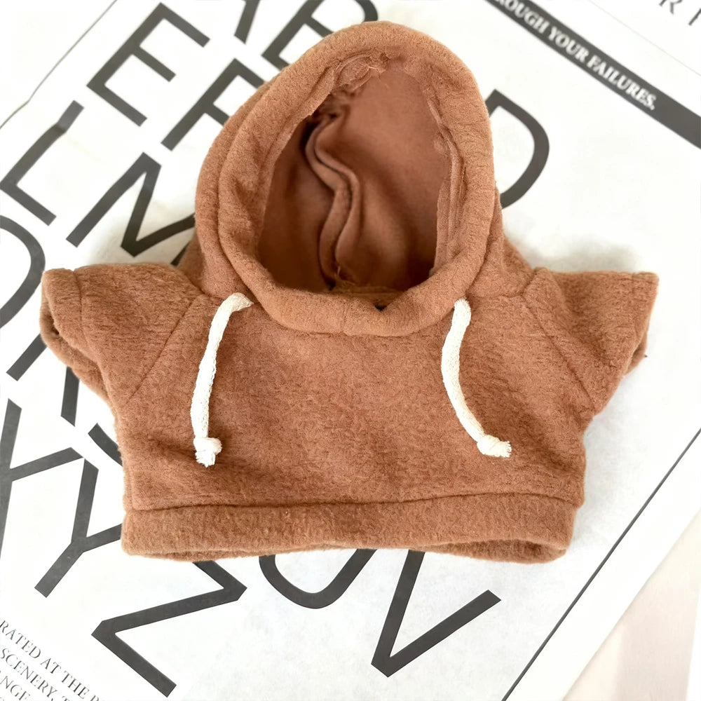 1 PC Warm Winter Pet Pullover Hoodies Outdoor Clothing for Small Animals Bunny Kitten Baby Rabbit Guinea Pig Cosplay Sweatshirt