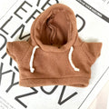 1 PC Warm Winter Pet Pullover Hoodies Outdoor Clothing for Small Animals Bunny Kitten Baby Rabbit Guinea Pig Cosplay Sweatshirt