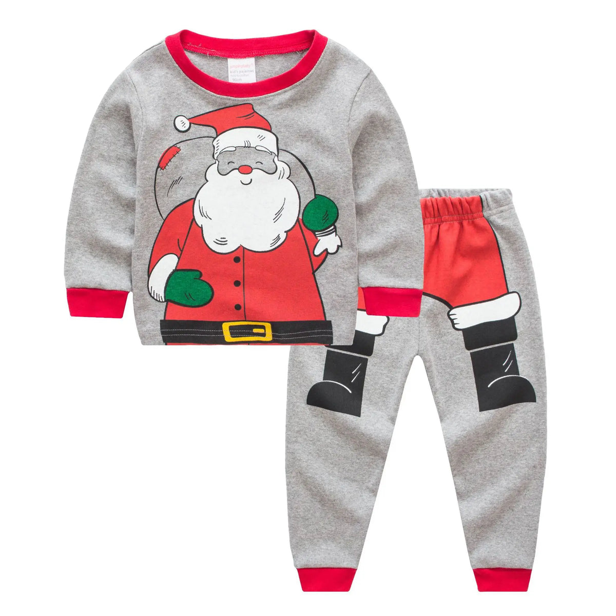 Christmas Pyjamas Sets For Kids Cotton Loungewear Winter Boys Girls Cartoon Cute Long Sleeve Pajamas Children New Year Clothes