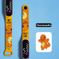 Pokemon Watch Pikachu Gengar LED Digital Waterproof Watch for Kids Boys Girls Electronic Wristwatch Birthday Gift Christmas