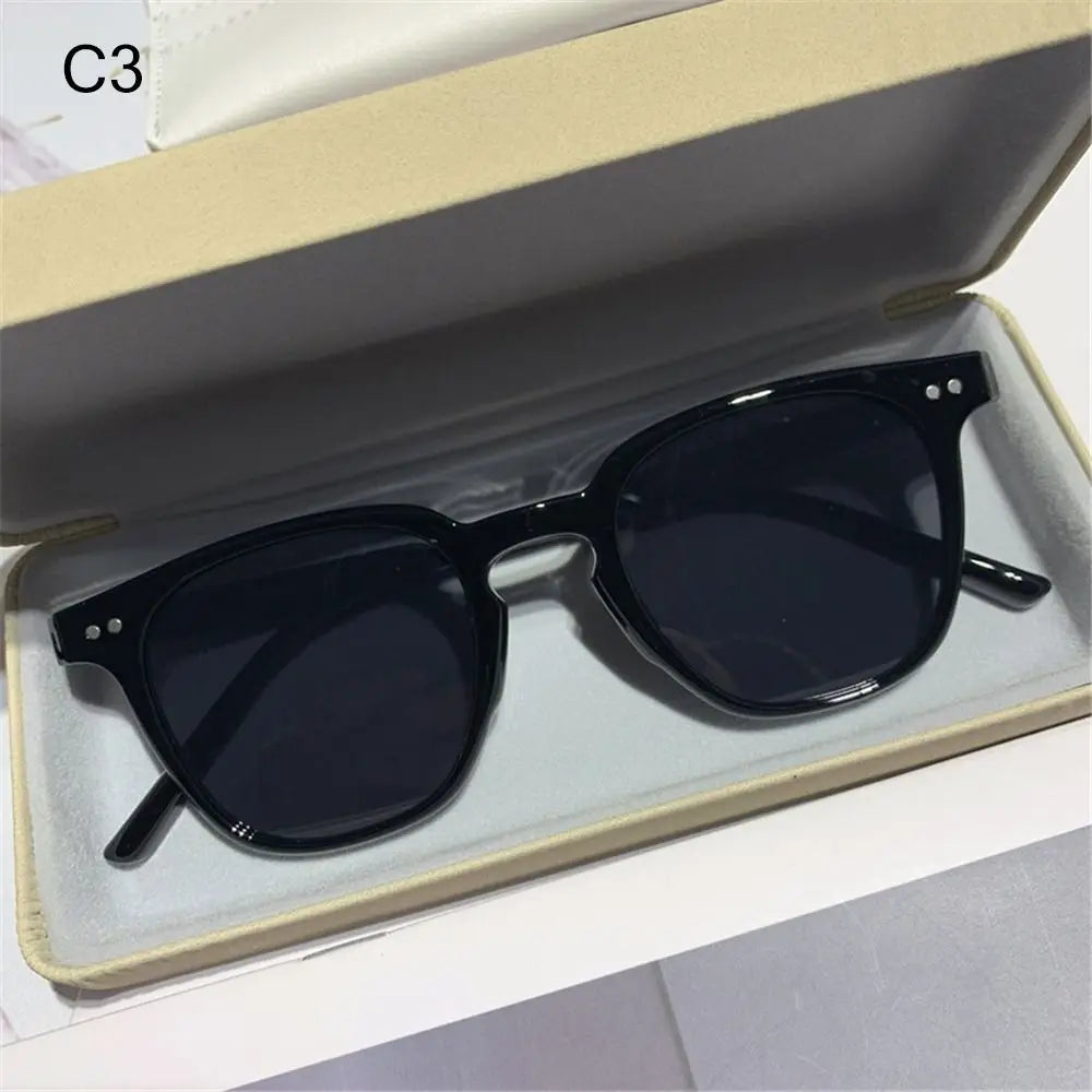 Vintage Square Sunglasses Women Men Luxury Brand Small Round Sun Glasses Female Designer Small Eyewear Oculos De Sol Male Female