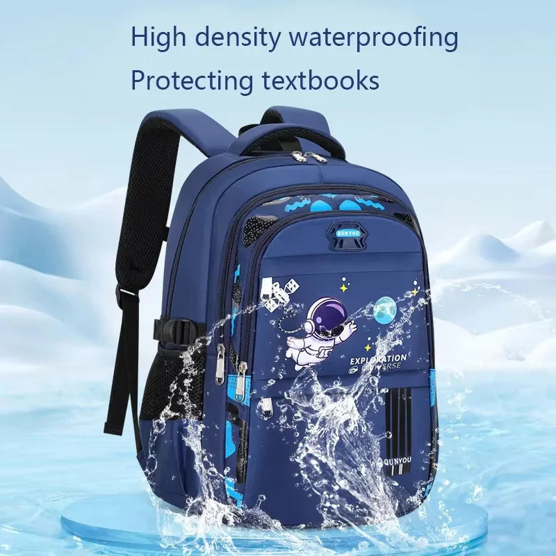 Kids Backpack High quality Children School Bags For Boys Astronaut School Backpack Waterproof Primary Book Bag Mochila Infantil