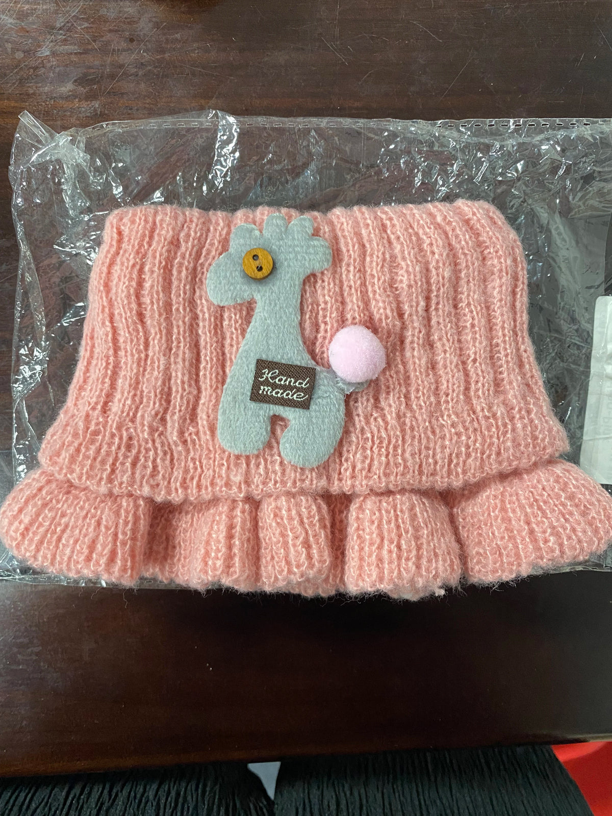 Baby Scarf Winter Neck Warmer for Kids Children Boys Girls Woolen Knitted Mustache Solid Warm Crochet Scarves Plaid Fashion Doll