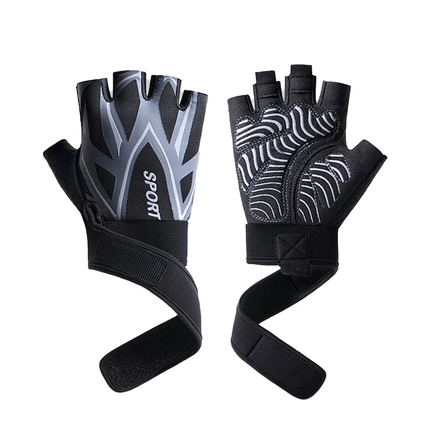 Fitness gloves for women, equipment training, horizontal bar wrist protection, anti slip exercise, anti cocoon, anti slip silico