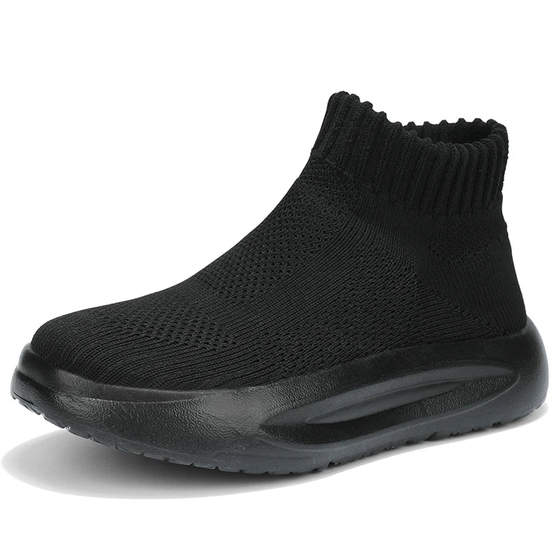 2025 Kids Fashion Sneakers For Boys Girls Tennis Shoes Breathable Sports Running Shoes Children Casual knitting Running Shoes