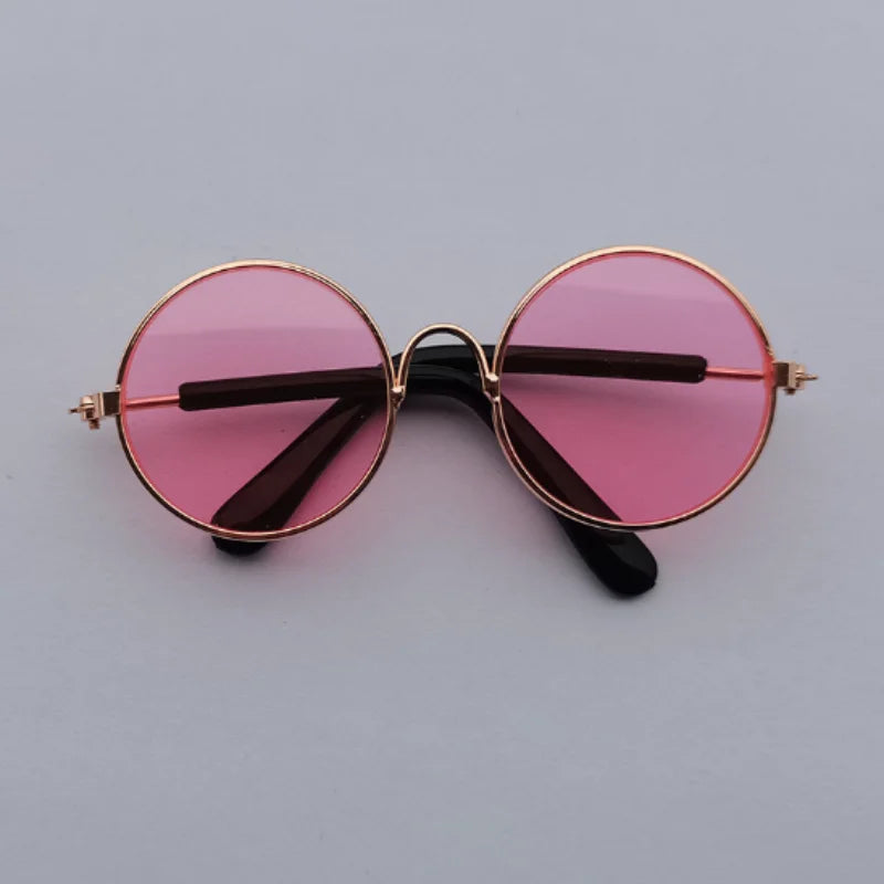 Pet Accessories Cat Glasses Non-slip Kitten Glasses Small Dog Sunglasses Puppy Kitty Cat Sunglasses Cosplay Costume Photos Props