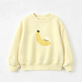 Kids New Printing Hoodie Outer Wear Loose Casual Round Neck Sweatshirst 2 3 4 5 6Years Old Child Versatile Long Sleeve Pullovers