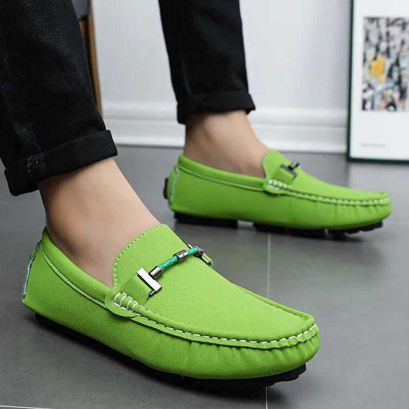 Loafers Men Comfortable Casual Walking Loafer Driving Shoes Flat Man Wedding Office Party Breathable Sneakers Men Shoes Loafers