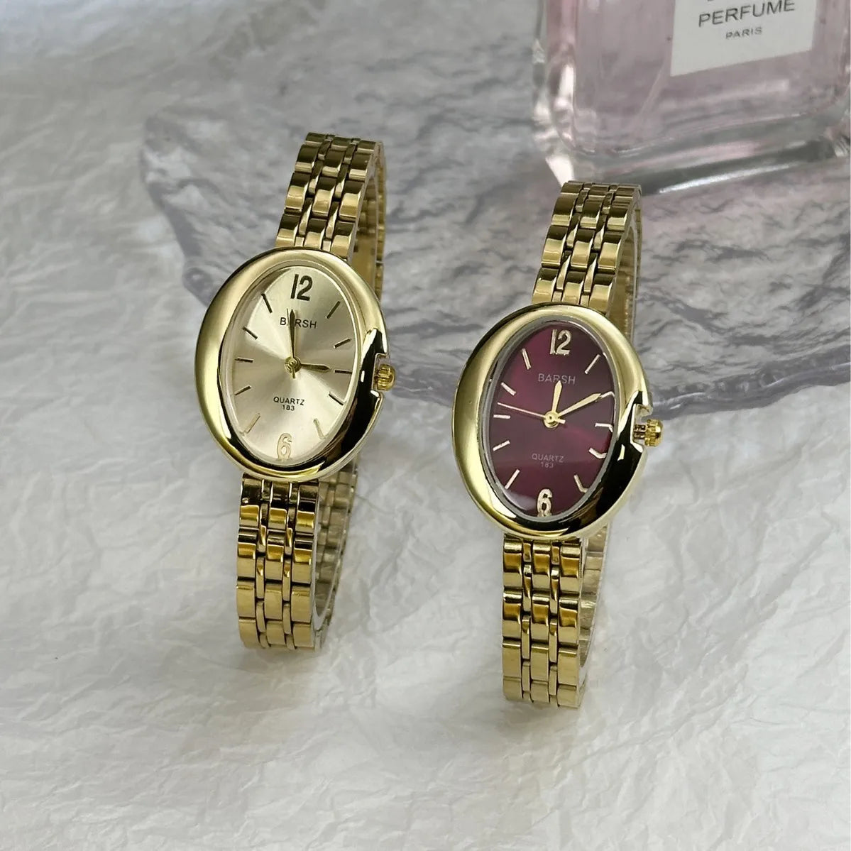 Women's Watches Fashion Simple pigeon egg Dial Steel Strap Quartz Watch Advanced Luxury Ladies' Gift Watches Clocks